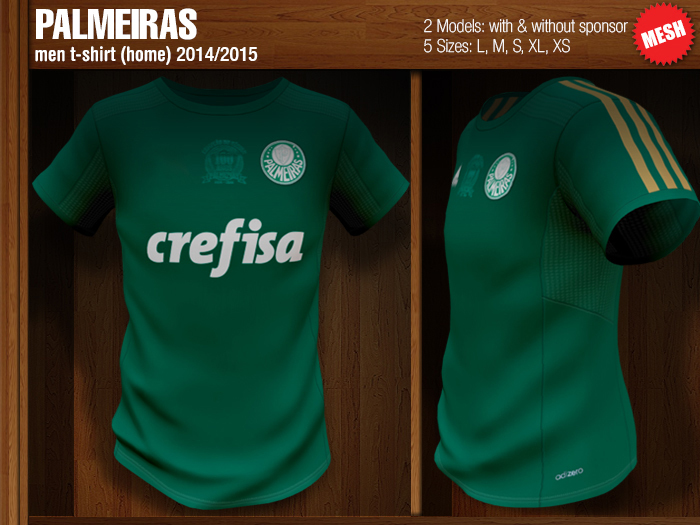 PALMEIRAS - (home) - t-shirt - 2014/2015