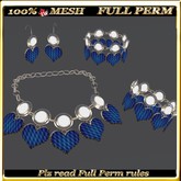 LW_ 5 Piece Jewelry Set - Full Perm 2 (necklace, bracelets, earrings)