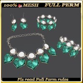 LW_ Mesh Hat with 3 Roses - 1