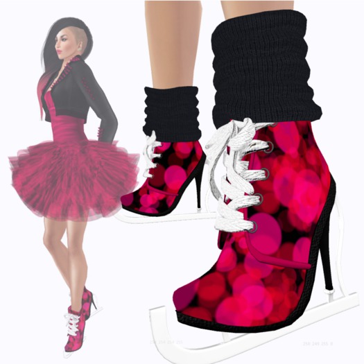 Sherlyndrea- Laces Skates Bubbles HUD-Giver