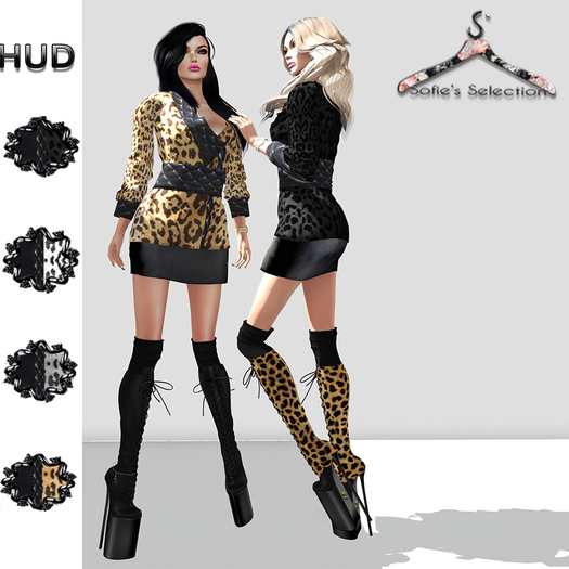 <S> Mesh Lea Outfit With Hud