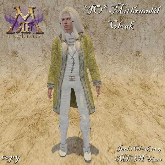 *IO* Mithrandil Cloak -gold-