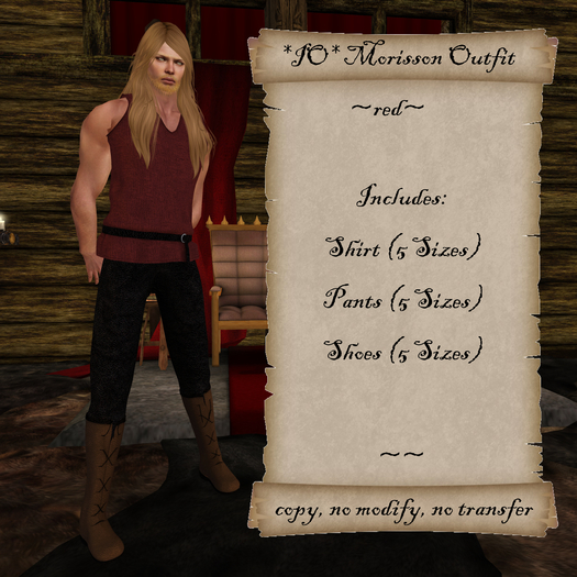 *IO* Morisson Outfit -red-