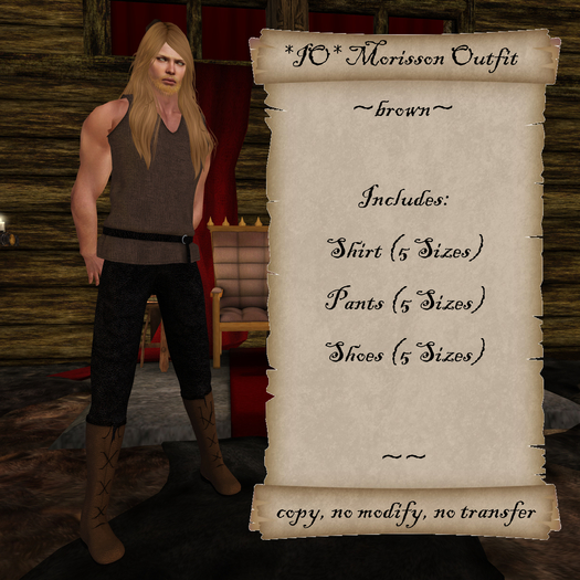 *IO* Morisson Outfit -brown-