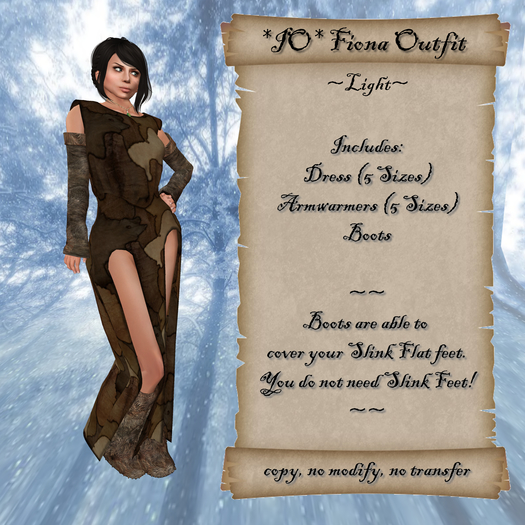 *IO* Fiona Dress -Light-