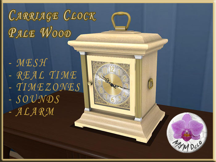 Carriage Clock Walnut