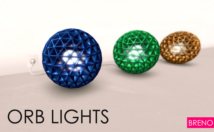 [Breno] Orb Lights Stained Gold (boxed)