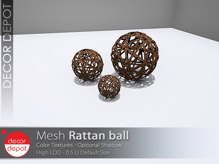 [DD] - FULL PERM Rattan Ball