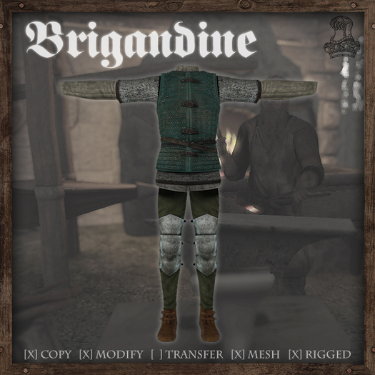 {RA} Brigandine green (rez) v1.0