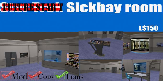 Future Star T Sickbay Room (BOXED)