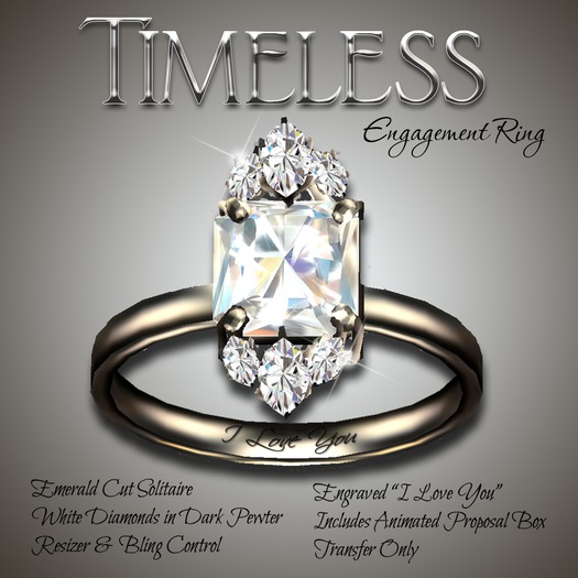 Exquisite Tiimeless Wedding Collection Pewter (box)