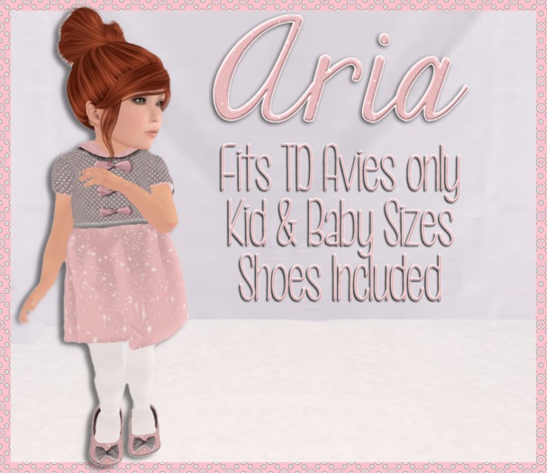 Amarei Kids First Christmas Dress {TD}