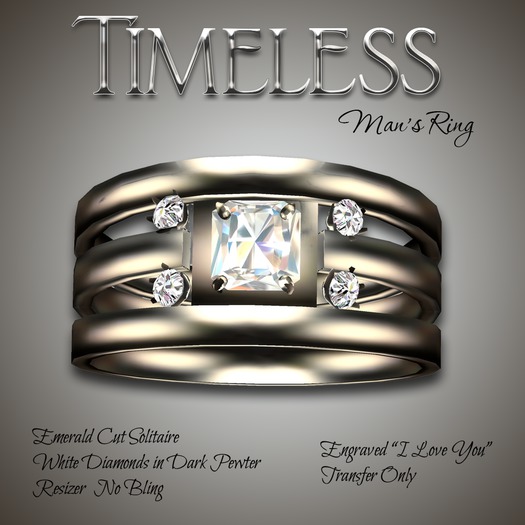 Exquisite Tiimeless Wedding Collection Pewter (box)