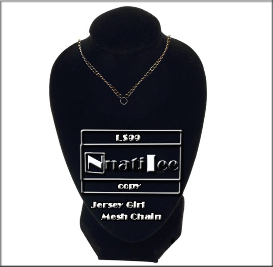 Second Life Marketplace nLee Jersey Girl Mesh Chain