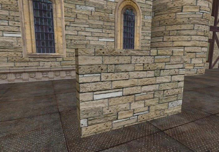 Seamless Fieldstone Wall with 2 Full Perm Textures Included 5563