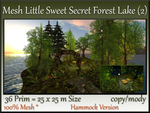 Mesh Little Sweet Secret Forest Lake (2) 36 Prim=25x25m c-m