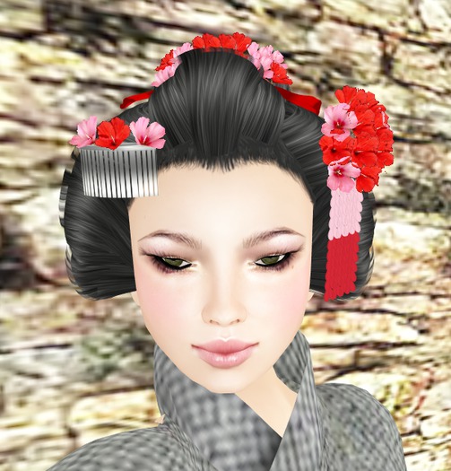 .:Iki:. 02 February Ume Kanzashi