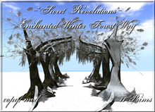 ~*SR*~ Enchanted Winter Forest Way c/m Box