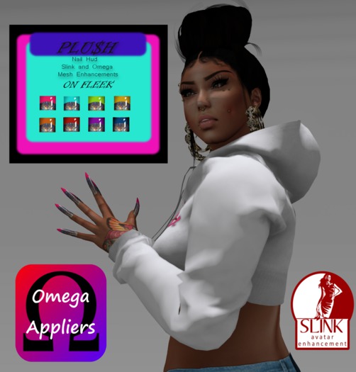 PLU$H ON FLEEK NAIL HUD