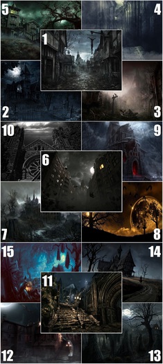 ..::Maverick StC::.. BackGrounds - FullPack Haunted City