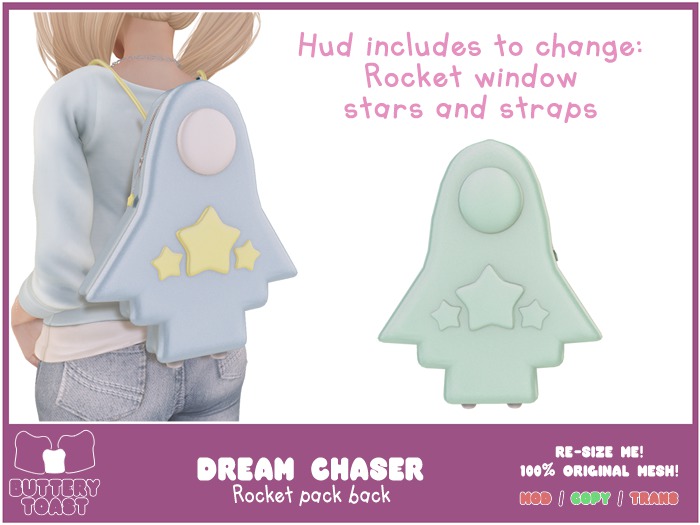 -Buttery Toast- Dream Chaser - Teal
