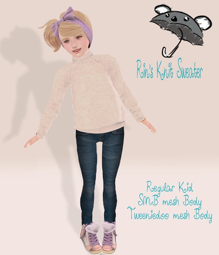 !K*K! Rin Sweater Cream