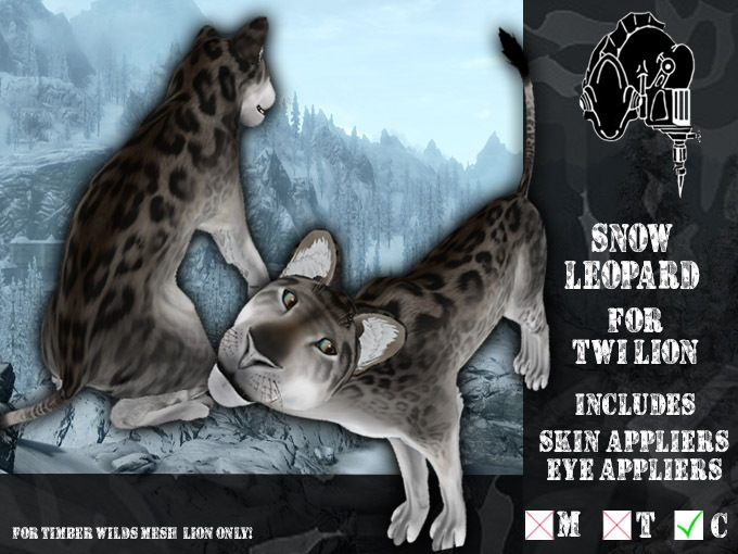 *CMFL*  TWI LION Snowleopard (boxed)