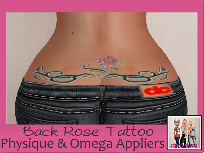 *DC - Rose Back Tattoo Boxed*