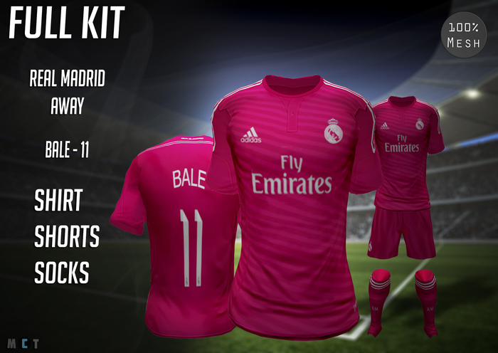 " Full Kit " : Real Madrid - Away