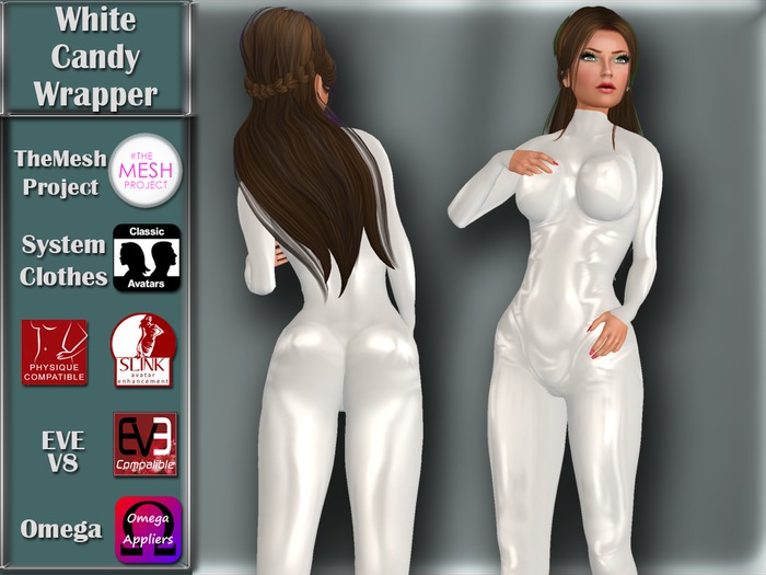 [TKS] Basics - White Candy Wrapper