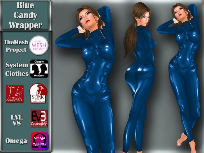 [TKS] Basics - Blue Candy Wrapper