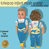 Totsipop Infant Corduroy Overall DEMO