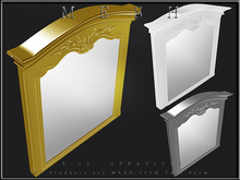 T-3D Creations [ Antique Mirror 007 ]  Regular MESH - Full Perm -