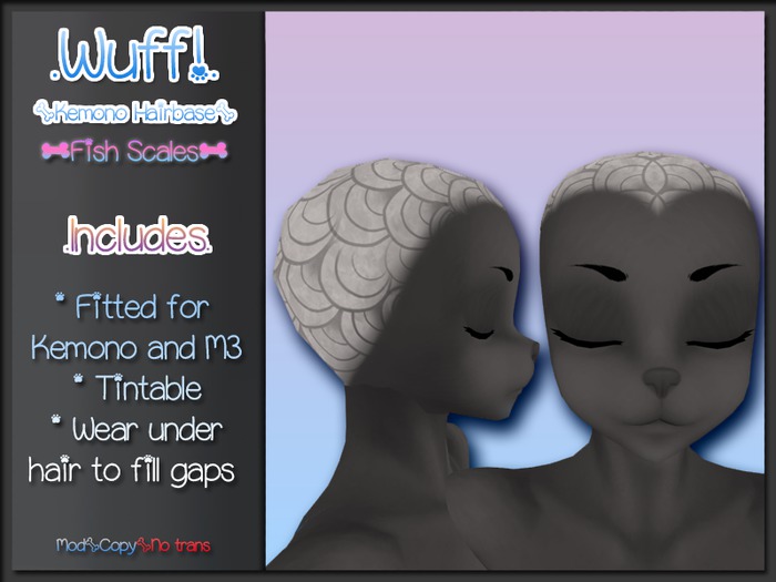 WUFF! - Hair - Kemono/M3 Hairbase //DEMO\\