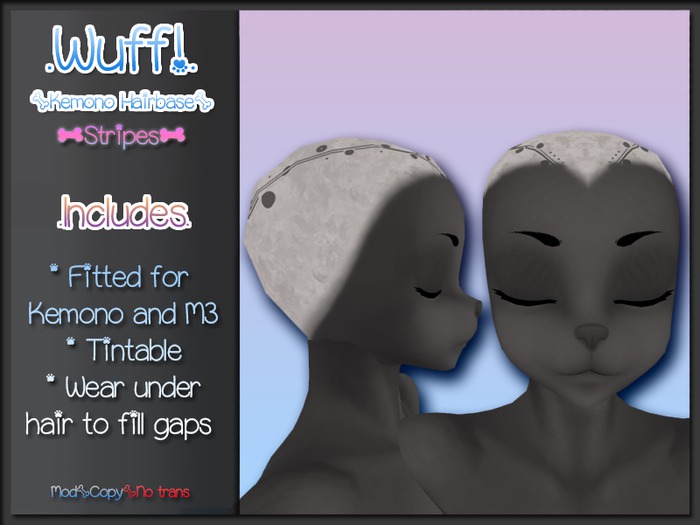 Kemono/M3 Hairbase - Stripes