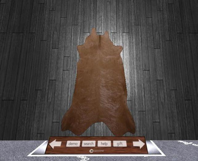 Animal Rug, Mesh hide 2, [2 x 3.2    Mod & Transfer]