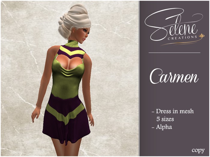 [Selene Creations] Carmen Pistache & Purple