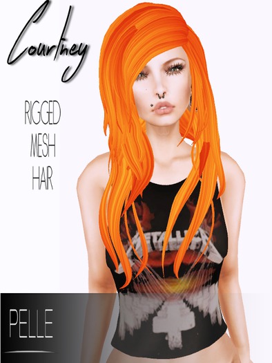 Pelle - SAHANA 100% RIGGED MESH HAIR BLACK