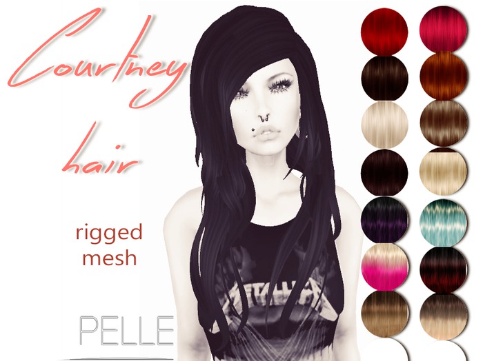 Pelle - COURTNEY RIGGED MESH DEMO PACK