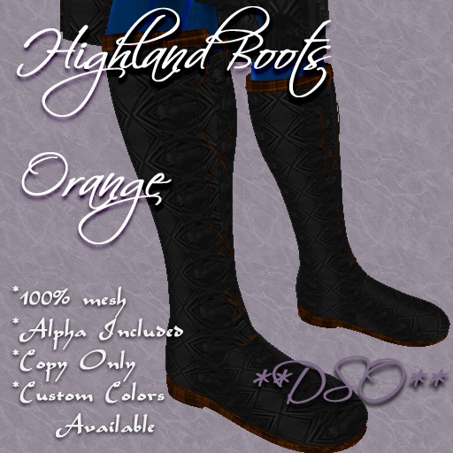 **DSO** Highland Boot - Purple