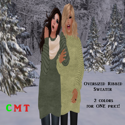 ABO - oversized sweater - lilac/grape