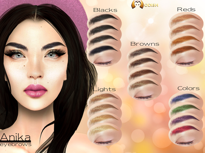 ::Modish:: Anika eyebrows [Browns]TMP+Tattoos