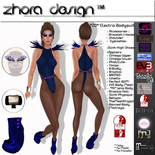 *ZD* Electra Outfit Blue