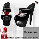 .::DS::. Crowned Heart slink high shoes