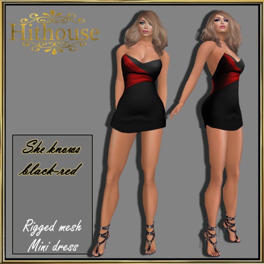 ::Hithouse:: She knows - black/red