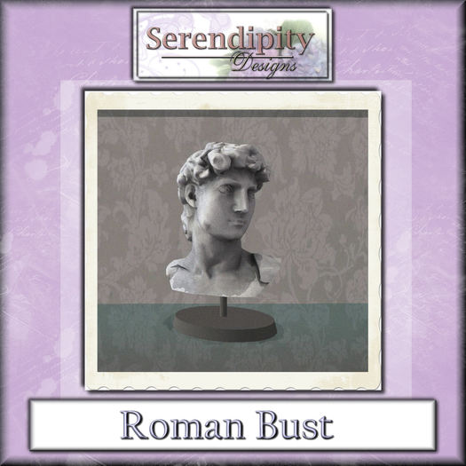 Serendipity Designs - Roman Bust (boxed)