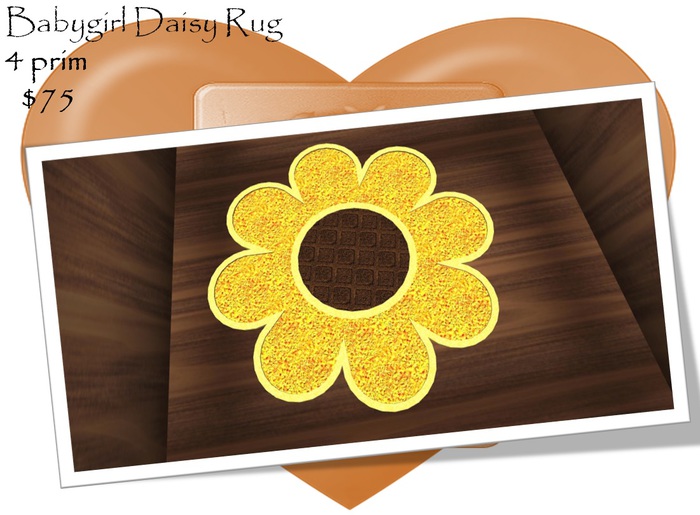 Babygirl Daisy Rug
