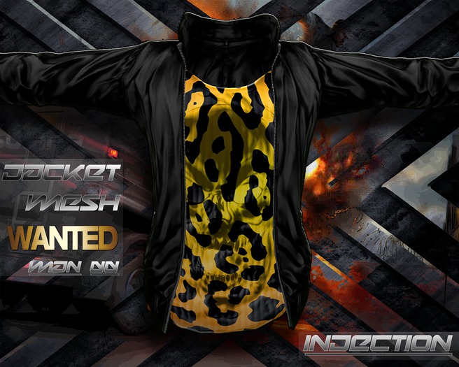 Jacket leopard Man