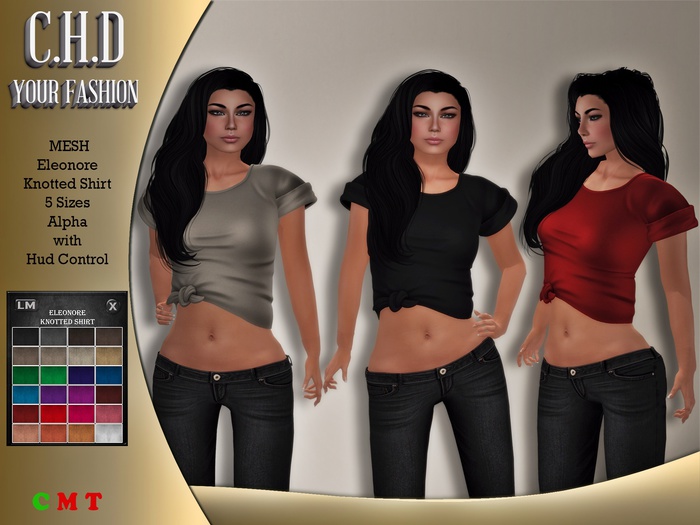 [C.H.D] Eleonore Knotted Shirt
