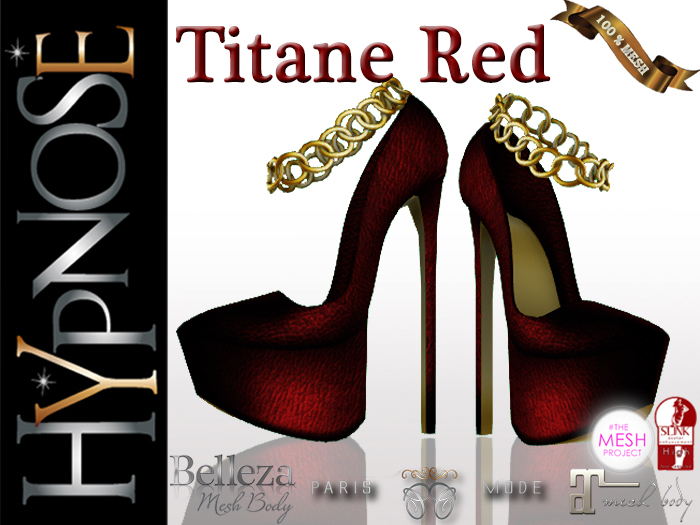 HYPNOSE - SHOES TITANE RED